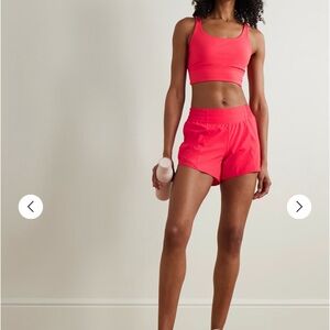 Lululemon Hotty Hot High Rise 5 inch shorts (size 6)